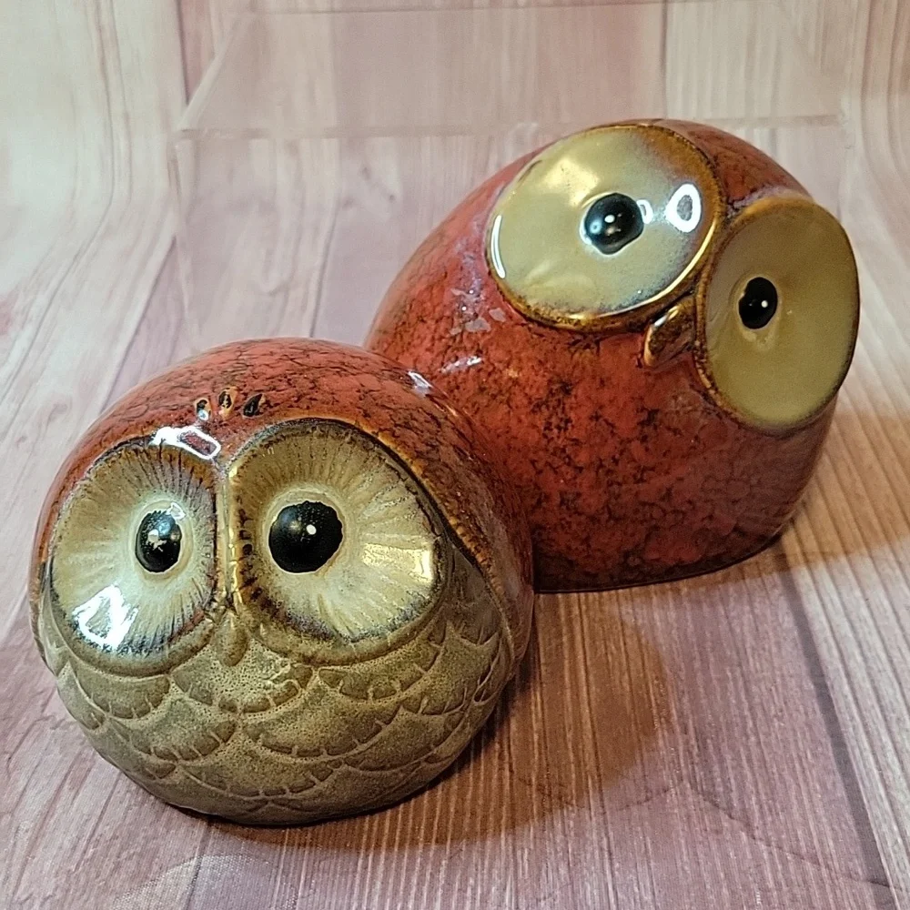 Ceramic Owls - Picture 2 of 7